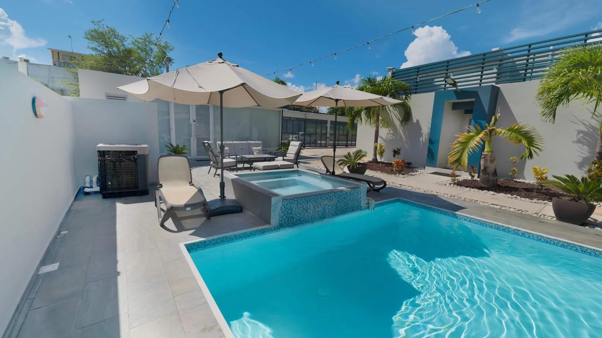 Private 7 Villa Complex With 16 Bedroom Pool & Jacuzzi Dorado Holiday home